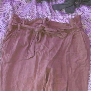 Forever21 Paperbag Pants